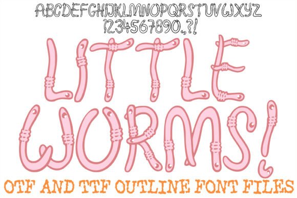 A Wiggly Little Worms Font for Unforgettable Campaigns
