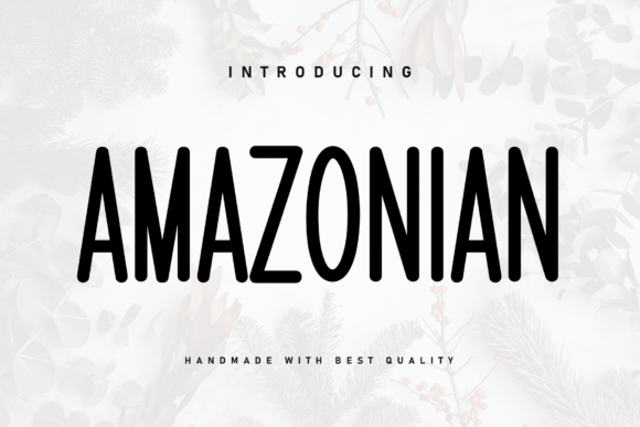 Amazonian: A Handwritten Font That Makes Your Brand Feel Human