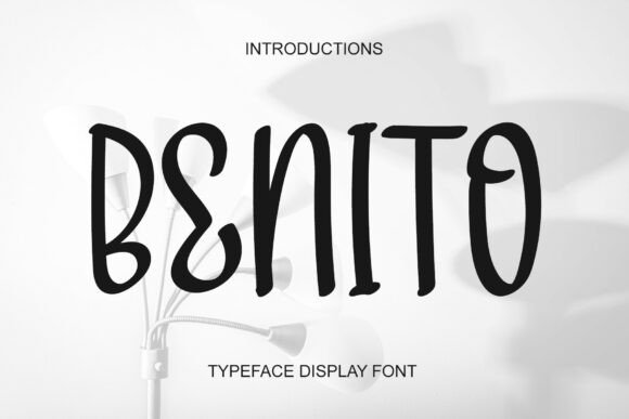 Benito: A Display Font for Elegant Digital Branding