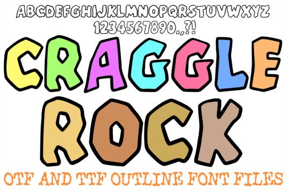 Craggle Rock Font Review for Web Designers