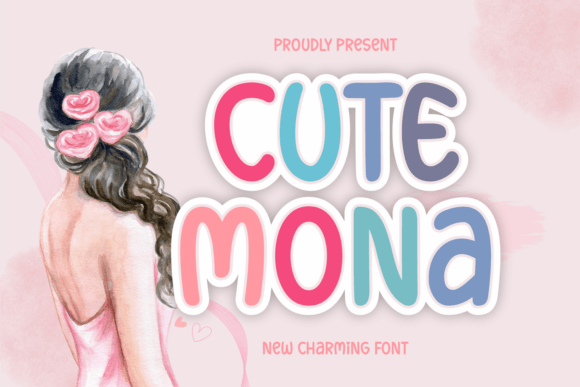 Cute Mona: A Friendly Display Font for Warm Digital Branding