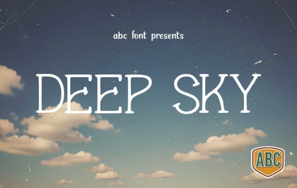 Deep Sky: A Display Font That Lifts Campaign Headlines