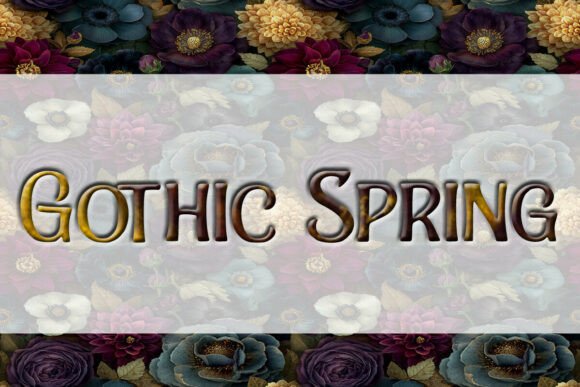 Gothic Spring: When Display Typography Feels Alive