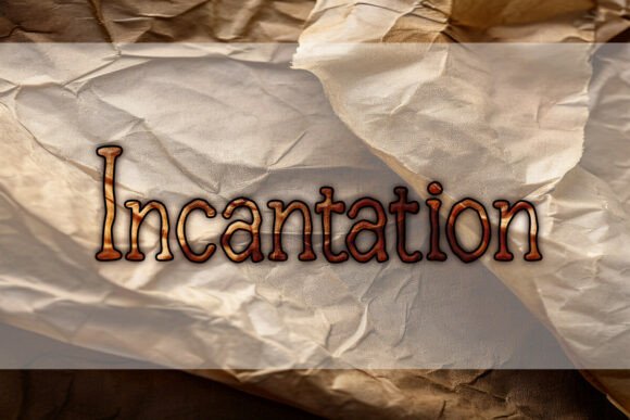 Incantation: A Display Font That Makes Handmade Products Shine
