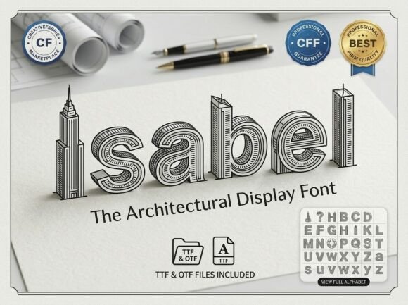 Isabel: A Display Font That Commands Attention in Campaigns