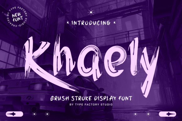 Khaely: A Dynamic Display Typeface for Editorial Impact