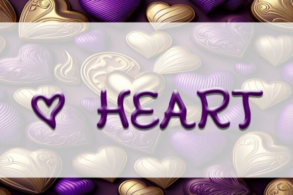 O Heart: A Display Font for Editorial Warmth and Impact