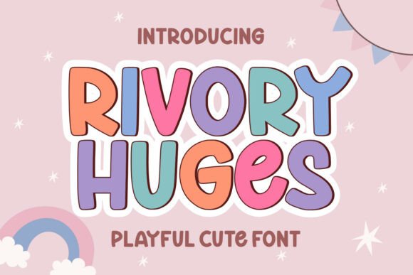 Rivory Huges: A Playful Display Font for Makers