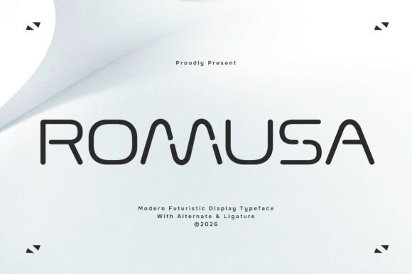 Romusa: A Display Font That Earns Its Space