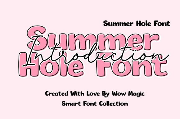 Summer Hole: Where Display Typography Gets Interesting