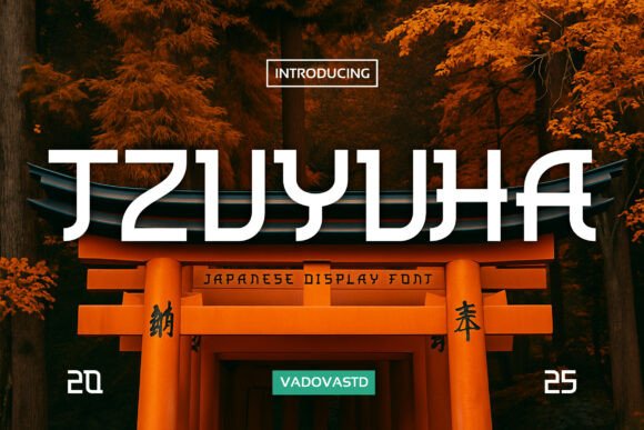 Tzuyuha: A Bold Display Font with Editorial Charm